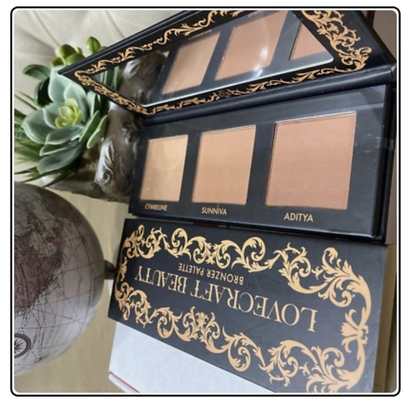 Lovecraft Beauty Bronzer Palette with shades Cymbeline, Sunniva, Aditya - Picture 1 of 16